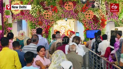 Sharadiya Navratri Begins; Temples In Delhi-NCR Witness Heavy Rush Of Devotees