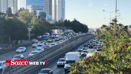 Haftanın ilk iş günü trafik yoğunluğu yüzde 71'e kadar çıktı