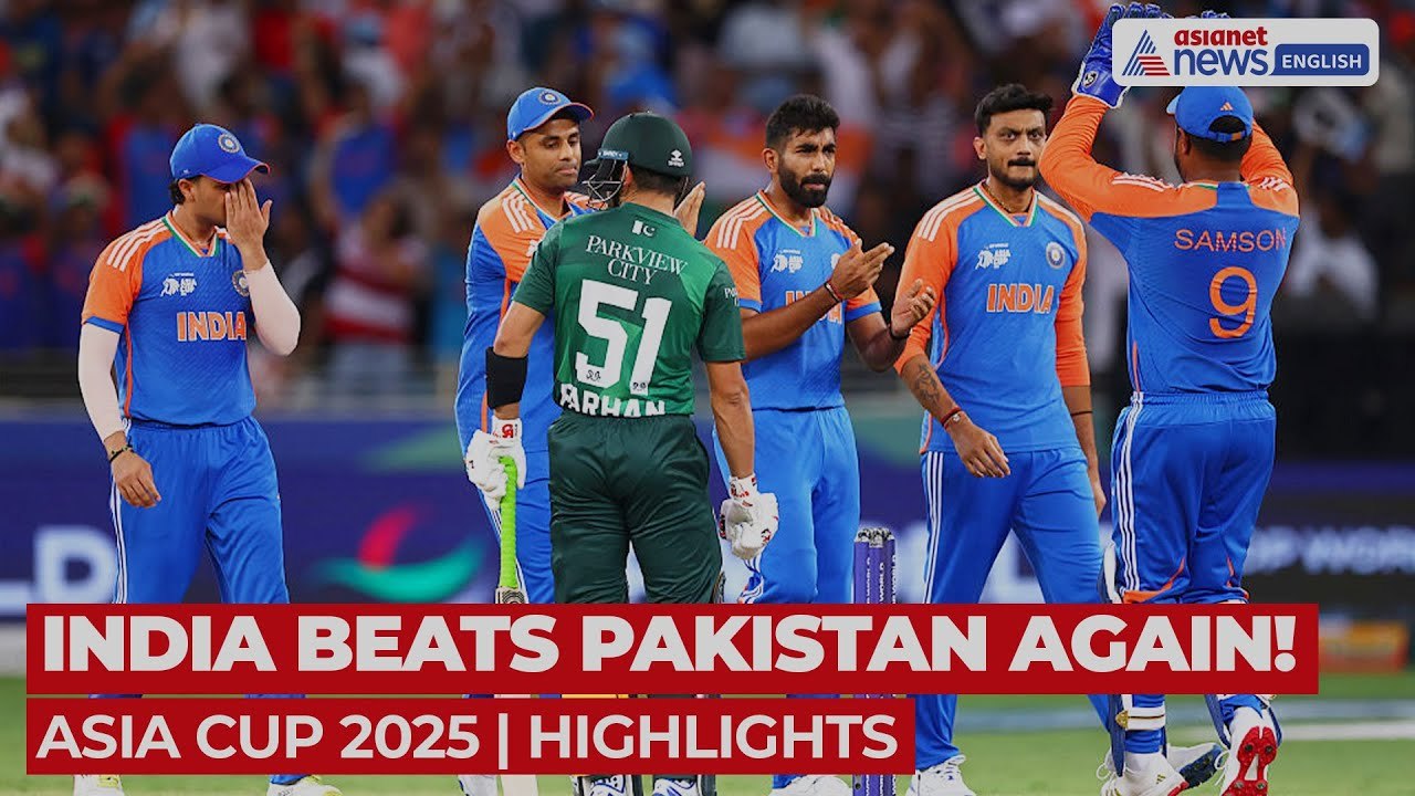 IND Vs PAK Asia Cup 2025 Highlights: Abhishek Sharma Powers India to 6-Wicket Win