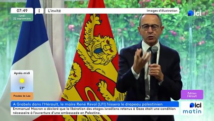 René Revol maire  LFI de Grabels