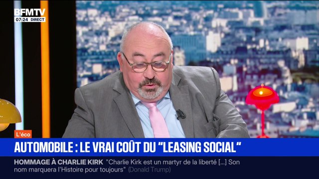 BFM éco : Automobile, le vrai coût du leasing social - 22/09