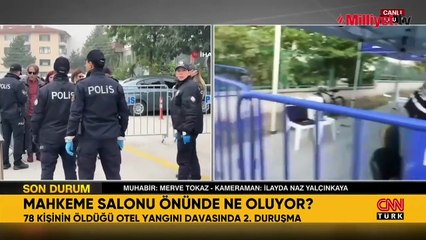Kartalkaya yangın faciası davasında 2'inci duruşma