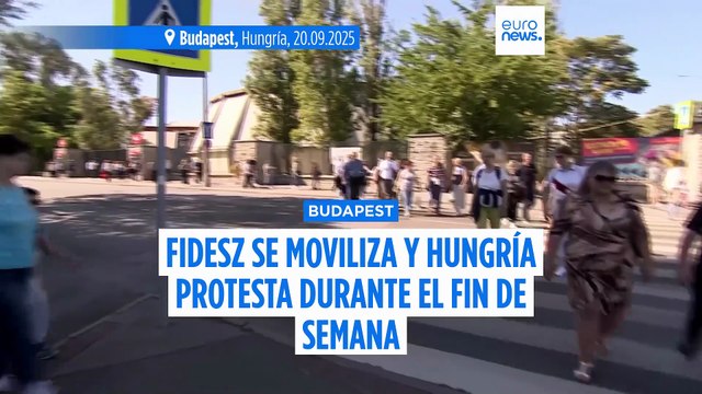 Miles de personas protestan en Hungría contra la campaña de odio y a favor de la libertad de expresión