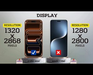iPhone 17 Pro Max vs Honor Magic 7 Pro – The Ultimate Flagship Battle 2025!