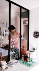 Décoration d'une verrière intérieure