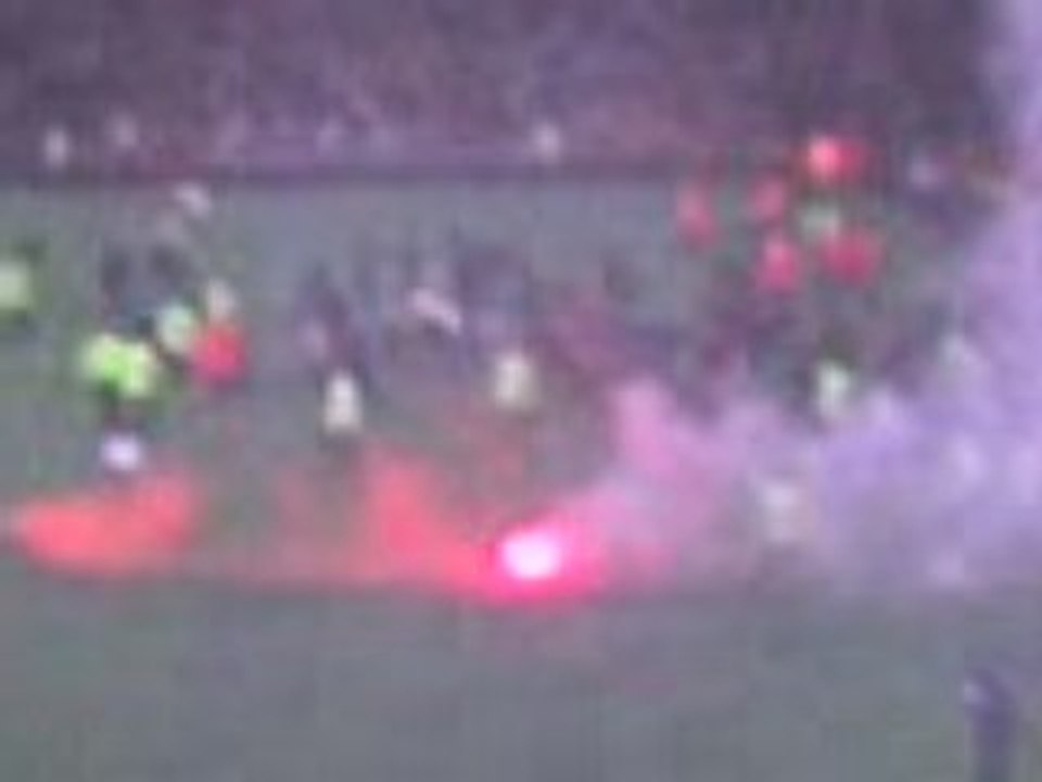 Lens - Bordeaux (2008) début invasion de la marek