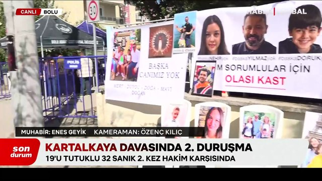 Grand Kartal Otel yangını davasında 2. duruşma görülüyor