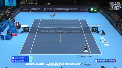 Moyuka Uchijima (JPN) v Katie Boulter (GBR) | 2025 Billie Jean King Cup Finals | Match Highlights