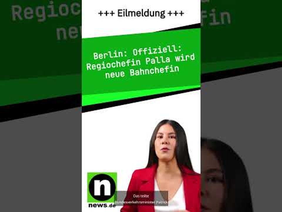 Offiziell: Regiochefin Palla wird neue Bahnchefin