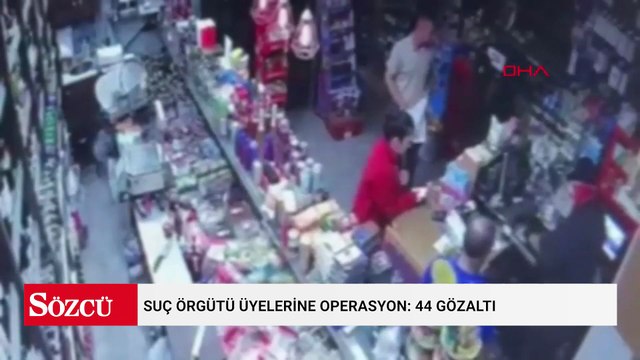 İstanbul Kütahya ve Edirne'de suç örgütü üyelerine operasyon: 44 gözaltı