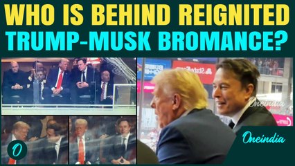 Charlie Kirk brings Trump & Musk together again | Former Buddies seen interacting at the memorial