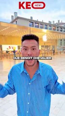 BENOIT CHEVALIER N'A PAS DORMI DEVANT L'APPLE STORE 😨