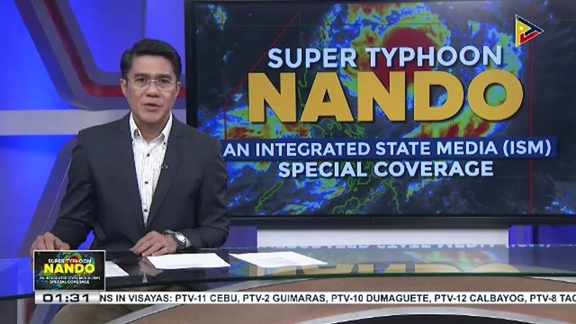 Laoag City LGU, puspusan ang paghahanda sa hagupit ng Super Typhoon #NandoPH; 10 pamilya sa Pagudpud, inilikas | ulat ni Jude Pitpitan- Radyo Pilipinas- Laoag City