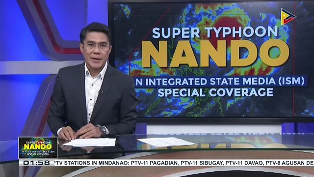 PBBM, mahigpit na nakatutok sa sitwasyon sa mga lugar na apektado ng Bagyong #NandoPH, ayon sa Malacañang; agarang pagtugon sa pangangailangan ng mga apektadong residente, pinatututukan