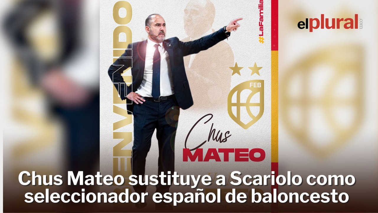 Chus Mateo sustituye a Scariolo como seleccionador español de baloncesto