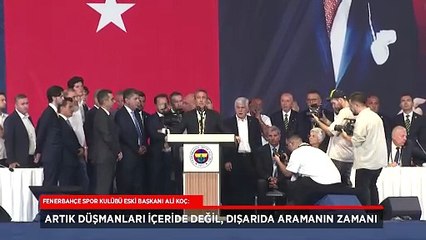 Ali Koç, başkanlığı bu sözlerle devretti: Hepimiz aynı gemideyiz