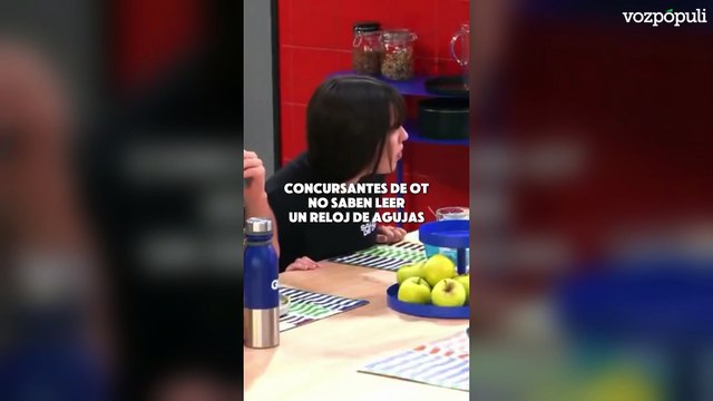 Vergonzoso : Los concursantes de 'OT' muestran que no saben leer un reloj analógico y el vídeo se hace viral