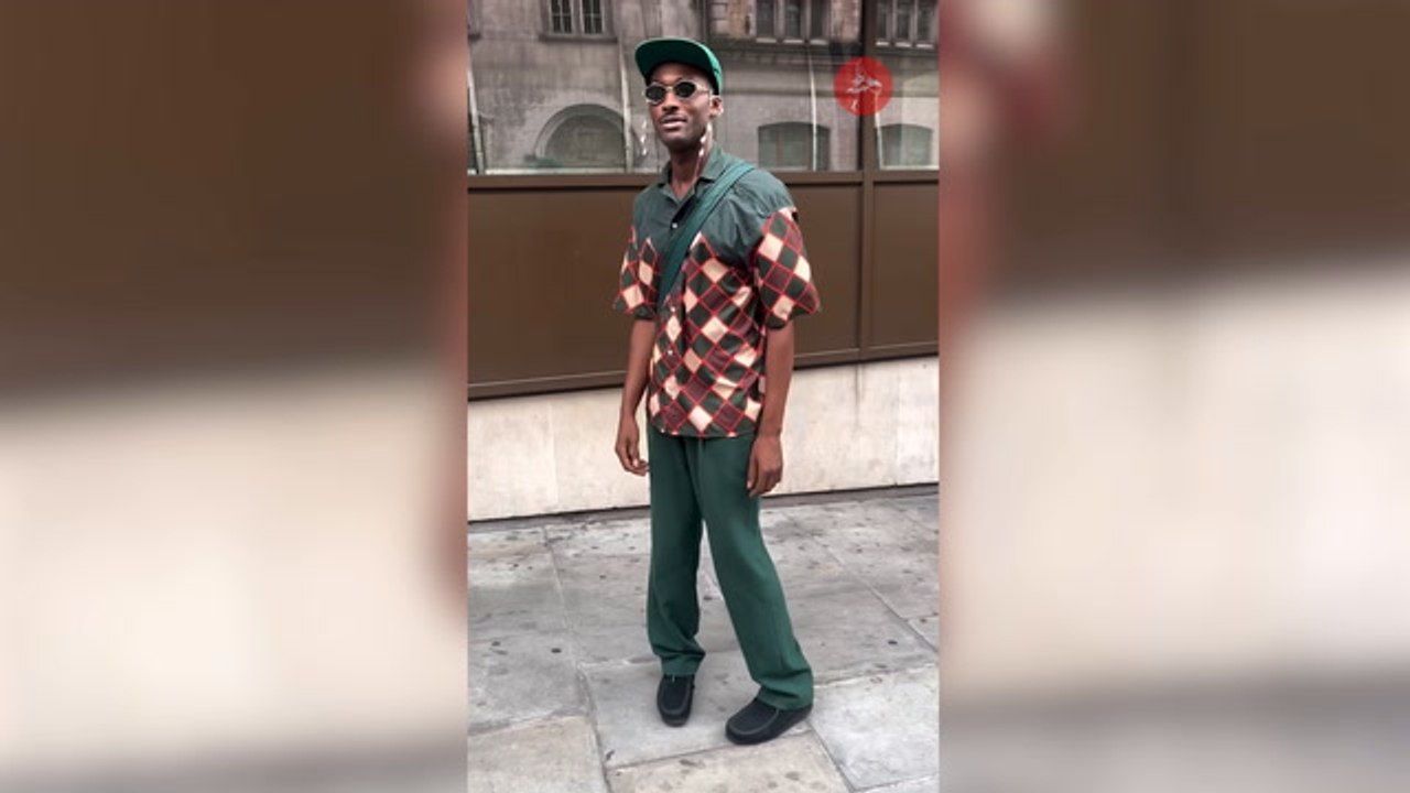 Fur, leather and kilts: The best street style at London Fashion Week