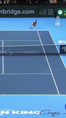 Jasmine Paolini wins singles against Ukraine