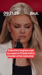Erika Kirk forgives her husband's shooter.