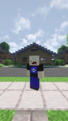 Un KIKOO découvre un creeper géant évolué sur Minecraft !  🤯