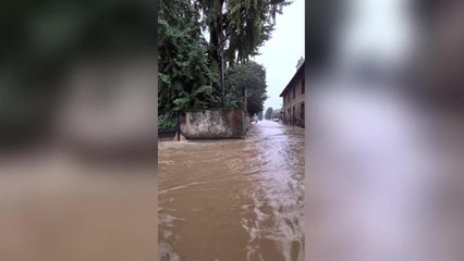Villa completamente allagata a Bovisio Masciago: «La situazione in paese è allarmante»