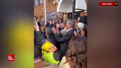 Filistin bayrağı Londra'da göndere çekildi