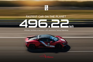 El YangWang U9 Xtreme es el coche de serie más rápido del muindo