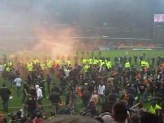 Fin du match Lens - Bordeaux