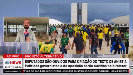 PL da Anistia: relator vai ouvir governistas e oposição; Motta e Thulio comentam