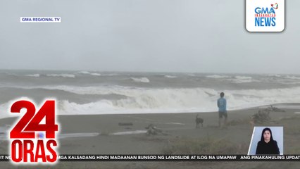 Alon sa Ilocos Norte, umabot sa halos 2 metro ang taas; mahigit 100, inilikas | 24 Oras