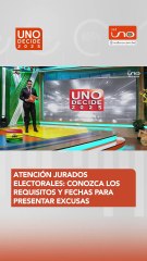 Plazos y lugares para excusarse de ser jurado electoral