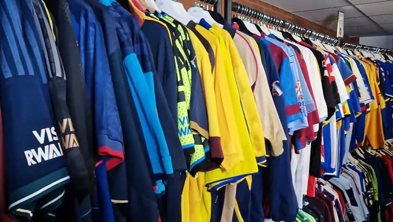 I visited Bristol's only football vintage shirt store and was blown away by its immense collection