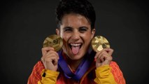 María Pérez llega a España tras los Mundiales de Tokio: 