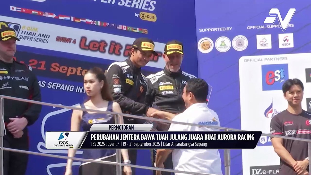 Perubahan jentera bawa tuah julang juara buat Aurora Racing