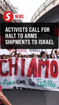 Genoa dockers walk out as Italian unions protest against Israel