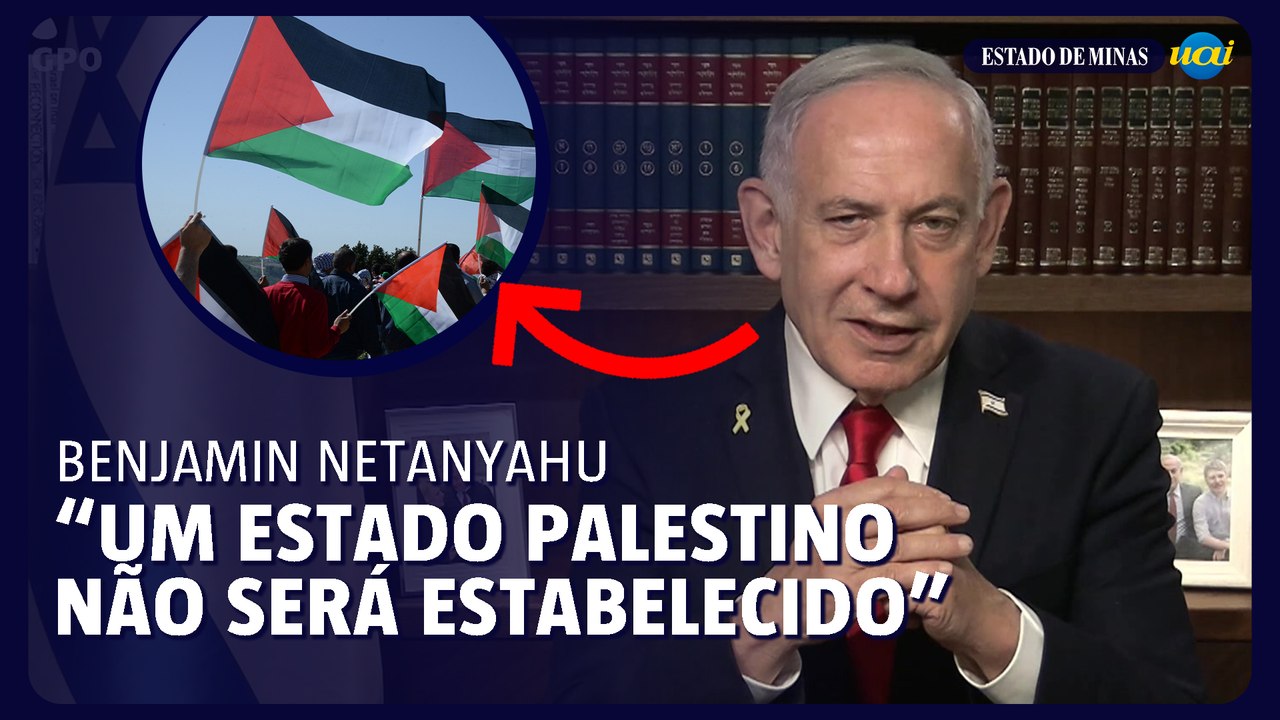 Netanyahu promete que nunca haverá Estado Palestino após reconhecimento internacional