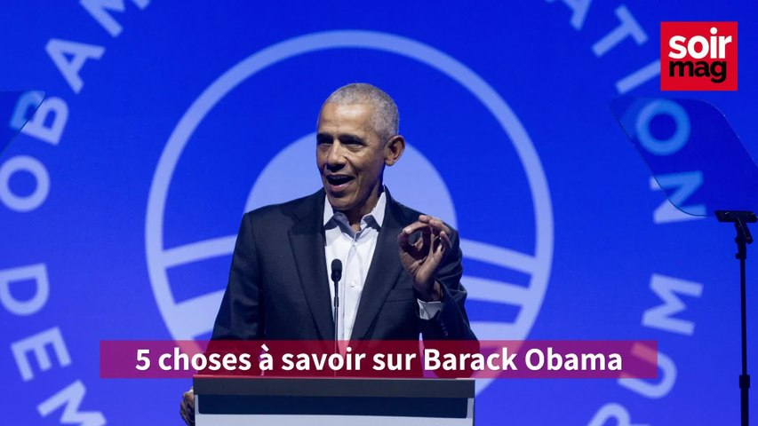 Cinq choses à savoir sur Barack Obama