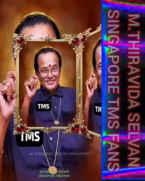 உலகத்தில் மிக சிறந்த பாடகர் டி எம் எஸ் ஐயா மட்டுமே M.THIRAVIDA SELVAN SINGAPORE TMS FANS VOL 8