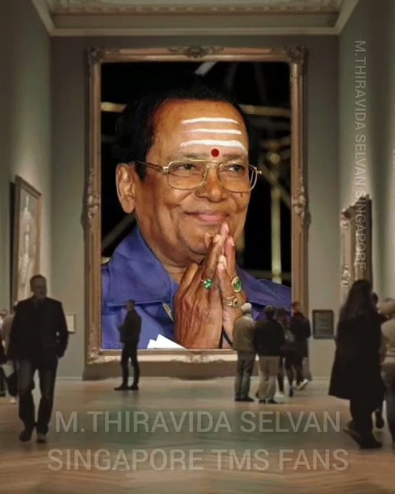 உலகத்தில் மிக சிறந்த பாடகர் டி எம் எஸ் ஐயா மட்டுமே M.THIRAVIDA SELVAN SINGAPORE TMS FANS VOL 11
