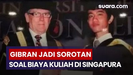 Tengah Jadi Sorotan, Ini Dia Biaya Kuliah Gibran di Singapura