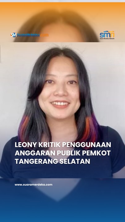 Leony Kritik Anggaran Fantastis Pemkot Tangsel, dari Suvenir Rp20 Miliar hingga Bansos Setara Mi Instan