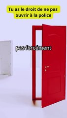 👉 “🚨 Police à la porte : dois-tu ouvrir ? Tes droits expliqués en 60s ⚖️”