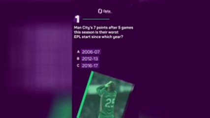 EPL Quiz: GW5