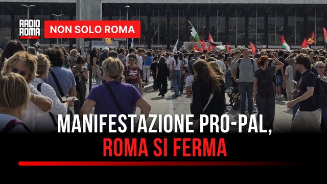 Sciopero generale per Gaza, anche Roma si mobilita: presidio in piazza dei Cinquecento
