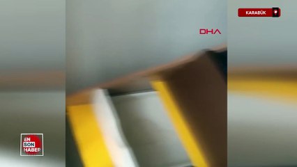 Karabük'te firari hükümlü, dolabın içindeki gizli bölmede yakalandı