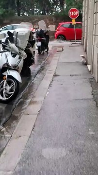 Nubifragio su Firenze, allagata via Bolognese