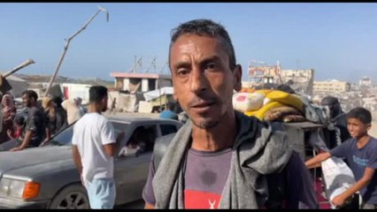 Sfollati palestinesi in fuga: moriamo ogni giorno un milione di volte