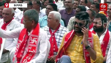 રાજકોટ કાગવડ ગામથી ખોડલધામ મંદિર સુધીની પદયાત્રા યોજાઈ, ભાવિકોનું ઘોડાપૂર ઉમટ્યું, વિશાળ ધર્મ સભાનું આયોજન