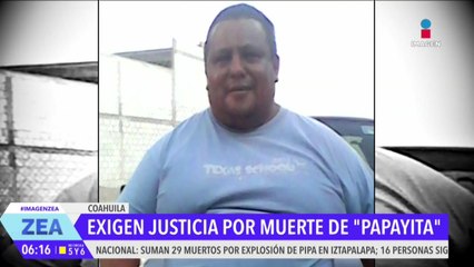 Familiares y amigos exigen justicia por la muerte de “Papayita”